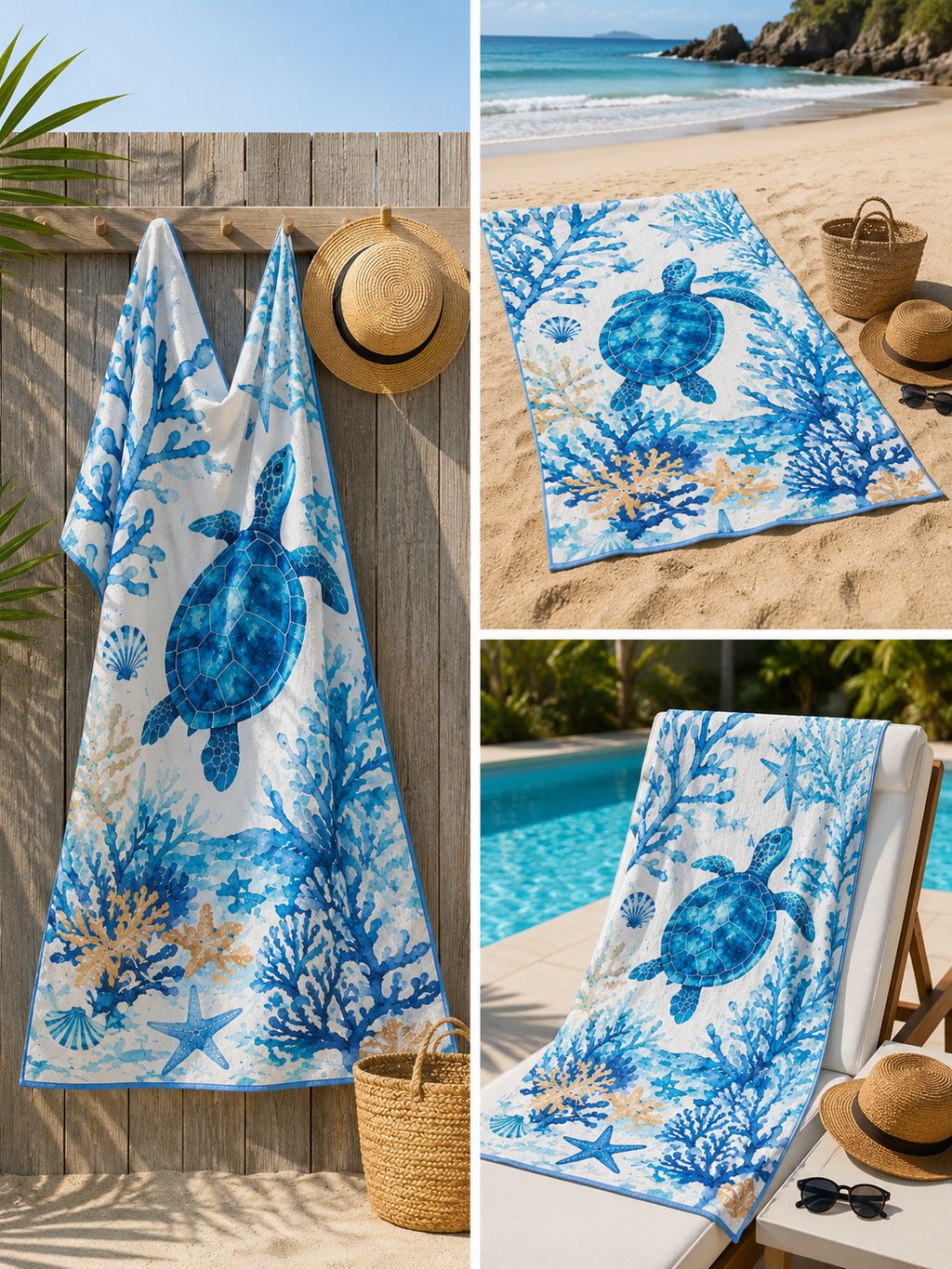 Tie Dye Style Custom Name Beach Towel,Mandala Turtle Design, Personalized Beach Towel, Birthday Gift, Bohemian Style, Bachelorette Party