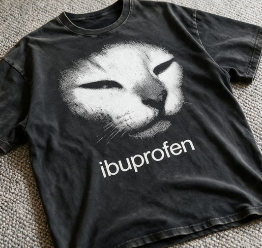 Comfort Color I Need Ibuprofen Shirt Black Color Size XL