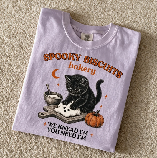 Comfort Colors® Kitty Biscuits Shirt Orchid Color Size 2XL
