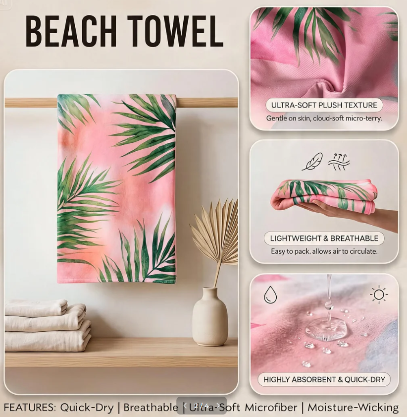 Custom Bachelorette Party Pool Towel, Friends Beach Bach Trip Gift, Vacation Towels, Bachelorette Gifts