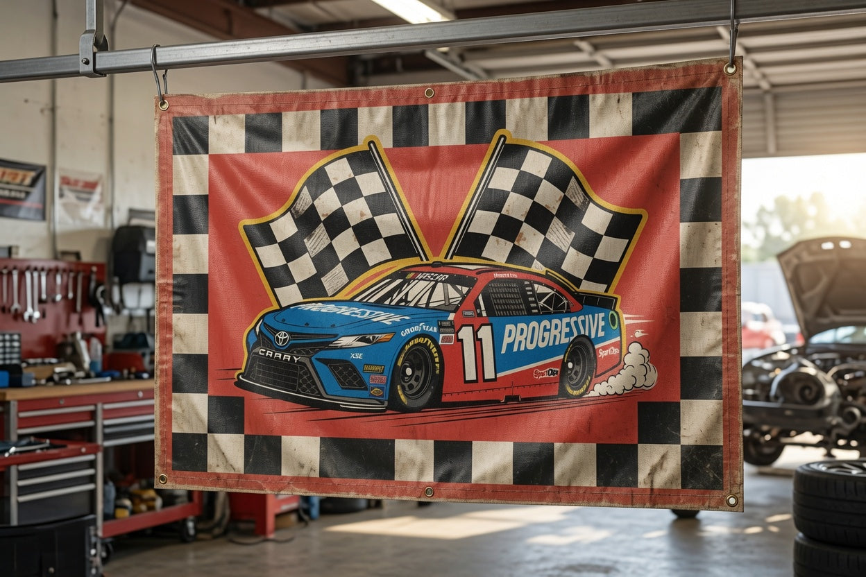 Racing Flag FREE SHIP Brickyard 400 Nascar America Banner
