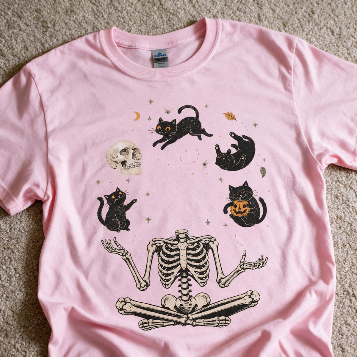 Funny Halloween Cat Tee